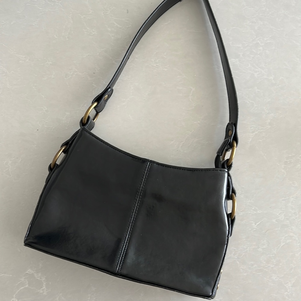 Vintage studs shoulder bag